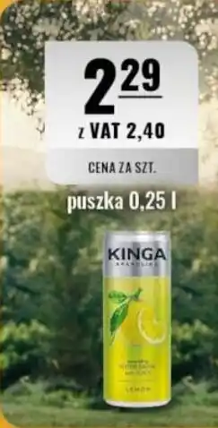 Eurocash Napój: Kinga Sparclino oferta