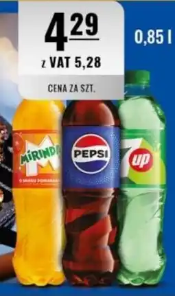 Eurocash Napój gazowany: Pepsi, Mirinda, 7UP, Mountain Dew oferta