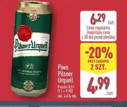 ALDI Piwo Pilsner Urquell oferta