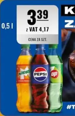 Eurocash Napój gazowany: Pepsi, Mirinda, 7UP, Mountain Dew oferta