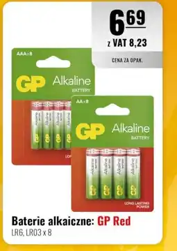 Eurocash Baterie alkaiczne: GP Red oferta