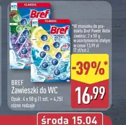 ALDI Bref Zawieszki do WC oferta