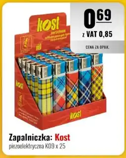 Eurocash Zapalniczka: Kost piezoelektryczna K09 x 25 oferta