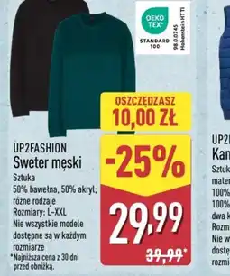 ALDI UP2FASHION Sweter męski oferta