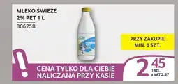 Selgros Mleko świeże 2% pet oferta