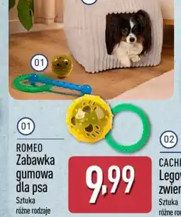 ALDI Romeo zabawka gumowa dla psa oferta