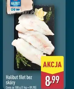 ALDI Halibut filet bez skóry oferta