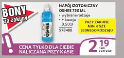 Selgros Napój izotoniczny oshee oferta