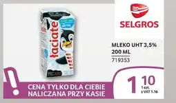 Selgros Mleko uht 3,5% oferta