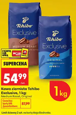 Biedronka Kawa ziarnista Tchibo Exclusive, 1 kg: Medium Roast, Original oferta