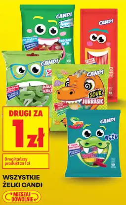 Biedronka WSZYSTKIE ŻELKI CANDI oferta