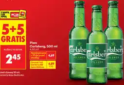 Biedronka Piwo Carlsberg oferta