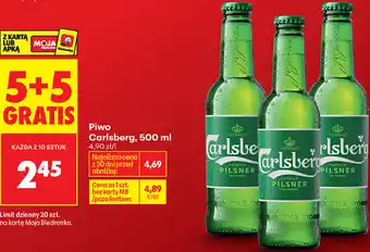 Biedronka Piwo Carlsberg oferta