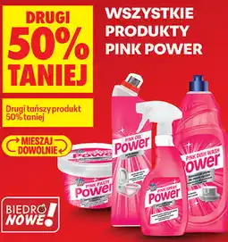 Biedronka WSZYSTKIE PRODUKTY PINK POWER oferta
