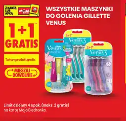 Biedronka Wszystkie maszynki do golenia Gillette Venus oferta