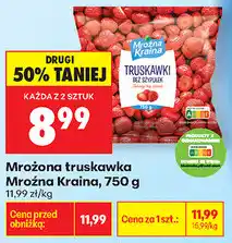 Biedronka Mrożona truskawka Mroźna Kraina oferta
