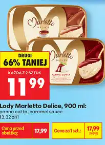 Biedronka Lody Marletto Delice oferta