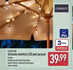 ALDI Casalux Girlanda LED pod parasol oferta
