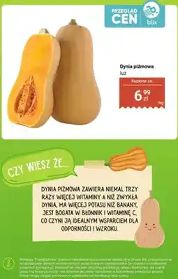 Biedronka Dynia piżmowa luz oferta