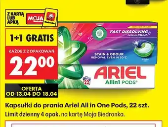 Kapsułki do prania Ariel All in One Pods