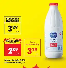Biedronka Mleko świeże 3,2% oferta