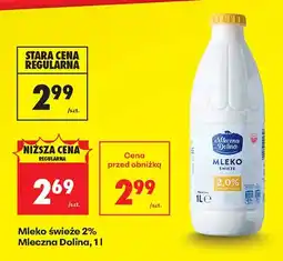 Biedronka Mleko świeże 2% oferta
