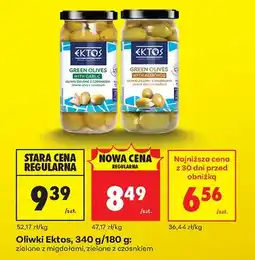 Biedronka Oliwki zielone z migdałami oferta