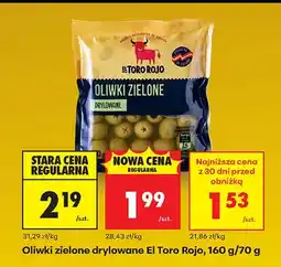 Biedronka Oliwki zielone drylowane oferta