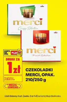 Biedronka Czekoladki Crispy Selection oferta