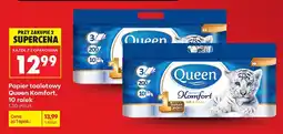 Biedronka Papier toaletowy Komfort, 10 rolek oferta