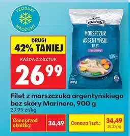 Biedronka Filet z morszczuka argentyńskiego bez skóry oferta