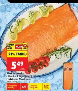Biedronka Filet z łososia atlantyckiego, bórcia rodzinna oferta