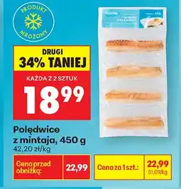 Biedronka Polędwice z mintaja oferta