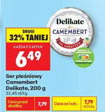 Biedronka Ser pleśniowy Delikate oferta