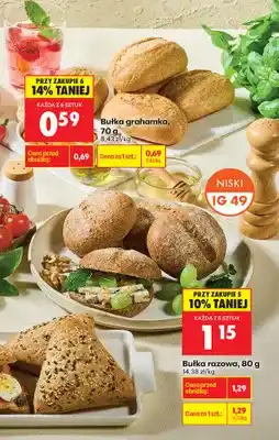 Biedronka Bułka grahamka oferta