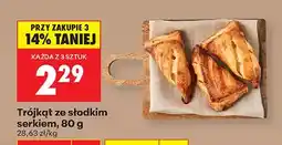 Biedronka Trójkąt ze słodkim serkiem oferta
