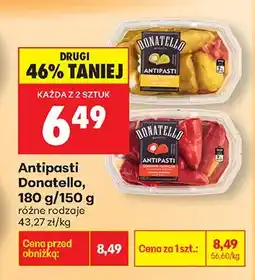 Biedronka Antipasti różne rodzaje oferta