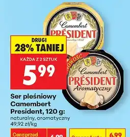 Biedronka Ser pleśniowy naturalny oferta