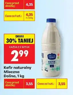 Biedronka Kefir naturalny oferta