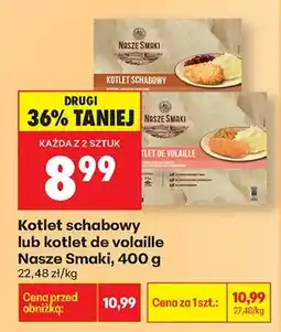 Biedronka Kotlet schabowy oferta