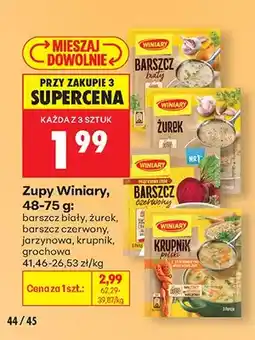 Biedronka Zupa barszcz biały oferta