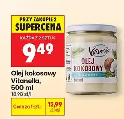 Biedronka Olej kokosowy rafinowany oferta