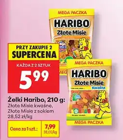 Biedronka Żelki Złote Misie kwaśne oferta