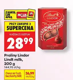 Biedronka Praliny Lindor milk oferta