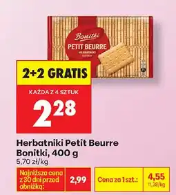 Biedronka Herbatniki Petit Beurre oferta