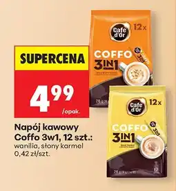 Biedronka Napój kawowy Coffo 3w1 wanilia oferta