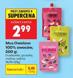 Biedronka Mus owocowy truskawka oferta