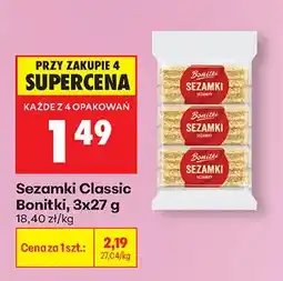 Biedronka Sezamki Classic oferta