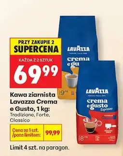 Biedronka Kawa ziarnista Crema e Gusto Tradizione oferta