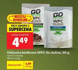 Biedronka Odżywka białkowa WPC różne rodzaje oferta